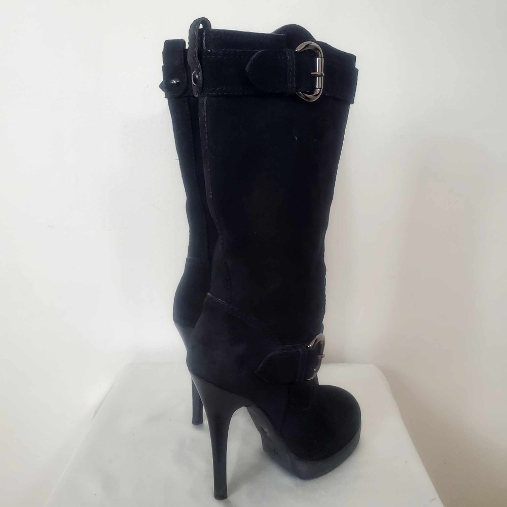 Giuseppe Zanotti Leather Mid-Calf Boots